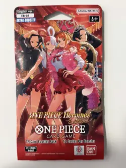 (HEAVY)🔥One Piece Heroines Edition EB 03 Sleeved Booster Pack (Factory Sealed) - Image 2