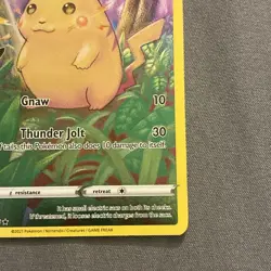Pokemon Pikachu TCG Holo Rare Card 2021 Celebrations Series 5/25 25th - Image 4