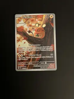 Dedenne ex 093/193 Perfect Order Pokemon Card Near Mint/Mint – Rare Holo - Image 1