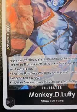 Monkey.D.Luffy OP15-092 Foil Rare Adventure On Kami's Island One Piece Card Game - Image 4