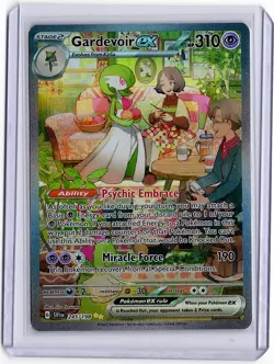 GARDEVOIR EX 245/198 SCARLET & VIOLET RARE SPECIAL ILLUSTRATION POKEMON CARD - Image 1