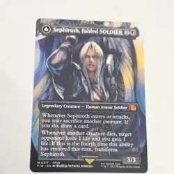 Sephiroth, Fabled SOLDIER (0317) (Borderless) Final Fantasy Regular - Image 1