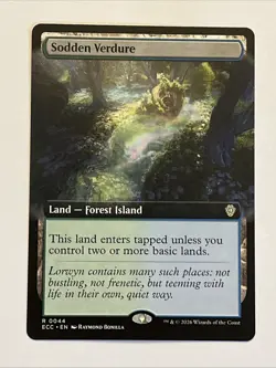 Sodden Verdure [New, Near Mint] Extended Art {Lorwyn Eclipsed} - Image 1