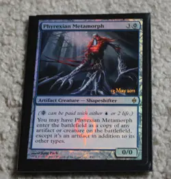 MTG FOIL Phyrexian Metamorph (Launch) - Promo #042 - Image 1