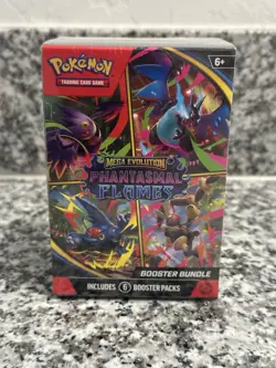Pokemon TCG: Mega Evolution-Phantasmal Flames Booster Bundle - Image 1