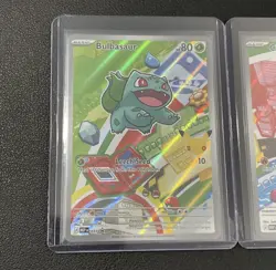 First Partner Illustration Collection Series 1 Kanto GEN 1 Starters Pokemon TCG - Image 2