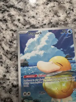 Pokemon TCG Psyduck 226/217 Ascended Hero’s Illustration Rare Holo NM - Image 4