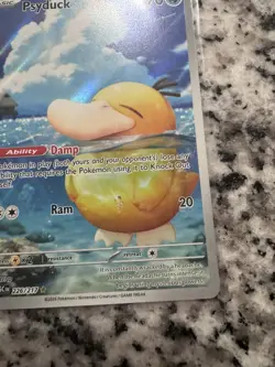 Pokemon TCG Psyduck 226/217 Ascended Hero’s Illustration Rare Holo NM - Image 5