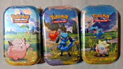 Pokemon TCG, Lot of 3 Mega Evolutions Acended Heros Mini Tins - Image 2
