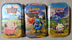 Pokemon TCG, Lot of 3 Mega Evolutions Acended Heros Mini Tins - Image 3