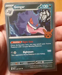 Gengar Cosmos Holo 057/091 Holo Trick or Trade BOOster 2024 Pokemon NM Qty Of 4. - Image 3