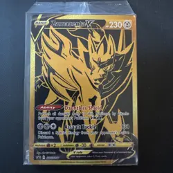 POKEMON TCG ZAMAZENTA V SWSH077 BLACK STAR PROMO SWORD SHIELD NEW FACTORY SEALED - Image 3