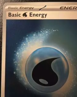 Basic Water Energy MEE 003 Holo Mega Evolution Pokemon TCG - Image 2