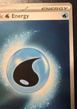 Basic Water Energy MEE 003 Holo Mega Evolution Pokemon TCG - Image 3