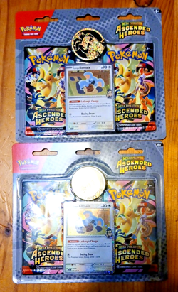 Pokemon TCG, Ascended Heroes ME2.5 [Larry] 2-Pack Blisters Lot of 2 Shipped Free - Image 1
