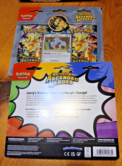 Pokemon TCG, Ascended Heroes ME2.5 [Larry] 2-Pack Blisters Lot of 2 Shipped Free - Image 2