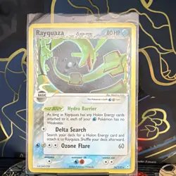 Pokemon Rayquaza Delta Species 16/110 Holon Phantoms Holo Rare 2006 - Image 1