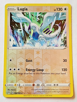 Pokemon TCG: Lugia Darkness Ablaze #140/189 Revere Holo VLP-NM - Image 1