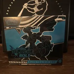 Pokemon TCG Scarlet & Violet Black Bolt ETB Elite Trainer Box Factory Sealed - Image 1