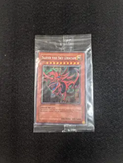 2004 Yu-Gi-Oh! Slifer the Sky Dragon YMA-EN001 SEALED RARE NM+ - Image 1