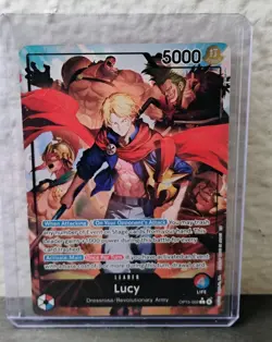 One Piece Card Game TCG Lucy OP15-002 Alt Art Leader - Image 1
