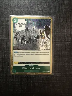 Electrical Luna OP08-036 Two Legends Foil One Piece Card Game English - Image 1