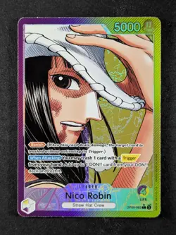 2024 One Piece NICO ROBIN #OP09-062 Emperors in the New World Leader ENG - Image 1