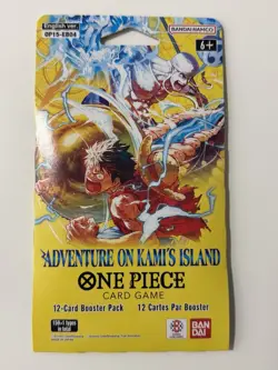 (HEAVY)🔥One Piece Adventure On Kami’s Island OP15-EB04 Sleeved Booster Pack - Image 2
