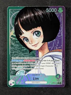 2024 One Piece LIM #OP09-022 Emperors in the New World Leader Full Art ENG B - Image 1