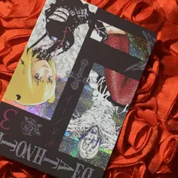 Misa Amane DEATH NOTE Anime Gods ACG Holo Girl Manga Card - Image 4