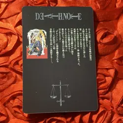 Misa Amane DEATH NOTE Anime Gods ACG Holo Girl Manga Card - Image 5