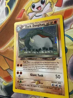 Pokemon TCG 2002 Neo Destiny Set: Dark Donphan 3/105 - Rare Holo Card - NM - Image 4