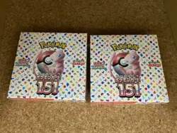 Pokemon Cards Scarlet & Violet Pokemon Card 151 Booster Box sv2a Sealed 2 box JP - Image 1