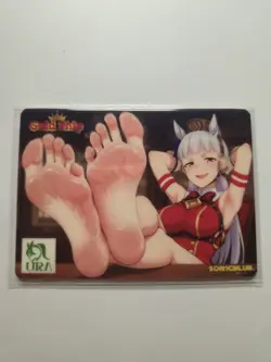 Gold Ship Umamusume: Pretty Derby Custom Glow Waifu Card feet Fan Art - Image 1