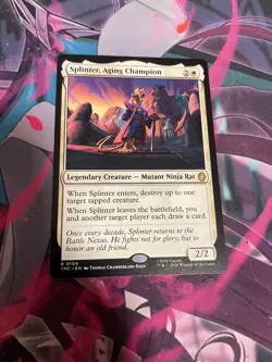 MTG - SPLINTER AGING CHAMPION - RARE - TMC - NM - Image 1