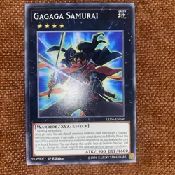 Yugioh - Gagaga Samurai- 1st Edition Card - Image 1