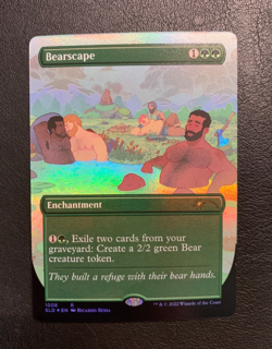 Bearscape Full Art Foil - Secret Lair: Pride Across the Multiverse - NM EN - MTG - Image 1