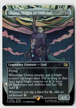 Ultima, Origin of Oblivion (Borderless) #324 (Foil) NM Final Fantasy Magic MTG - Image 1