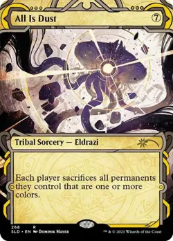 1x All is Dust MTG Secret Lair NM Secret Lair 268 Magic: the Gathering - Image 1