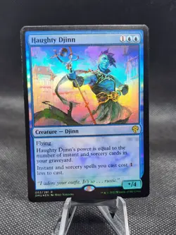 MTG - [FOIL] Haughty Djinn - Dominaria United - Image 1