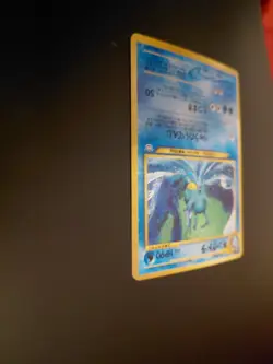 SWIRL Kingdra Pokemon Card TCG Vintage Japanese No.230 Neo 3 Revelation Holo NM - Image 2