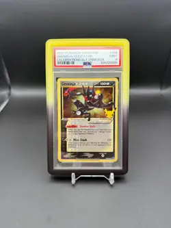 2021 POKEMON SWSH BLACK STAR PROMO #144 GRENINJA-GOLD STAR PSA 9 - Image 1