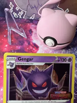 Pokemon Gengar SWSH241 Lost Origin Stamped Promo Holo Card Near Mint Condition - Image 2