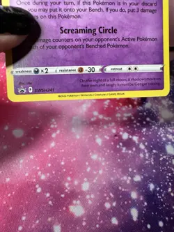Pokemon Gengar SWSH241 Lost Origin Stamped Promo Holo Card Near Mint Condition - Image 3