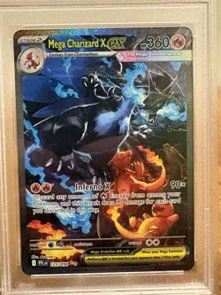 Pokemon Mega Charizard X ex 125/094 PSA 10 Special Illustration Rare Holo - Image 5