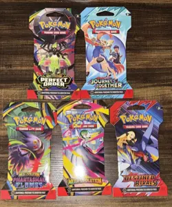 Pokemon TGC Perfect Order Destined Rivals Mega Evolutions Journey Phantasmal - Image 1