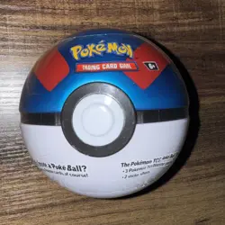Pokemon TCG Poke Ball Great Ball Tin D25 New Sealed 3 Booster Packs Inside - Image 1