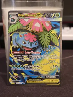 Pokemon TCG Mega Venusaur EX 155/132 Mega Evolution - Pack Fresh - Image 1