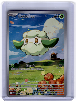 2025 Cottonee 090/086 Illustration Rare Pokemon TCG SV White Flare - Image 1
