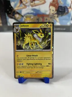 Pokemon - Vaporeon Cosmos Holo -plus Jolteon & Flareon - Black Star Promo Card - Image 3